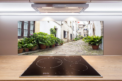 Küchen wandpaneel Eine charmante Straße