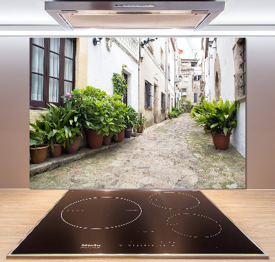 Küchen wandpaneel Eine charmante Straße