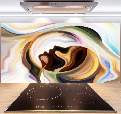 Platte für Küchenrückwand Abstraktion