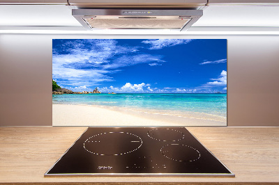 Küchen wandpaneel Tropischer Strand