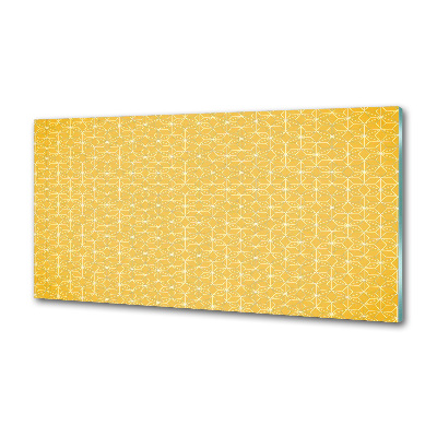 Glasrückwand für die küche Sterne