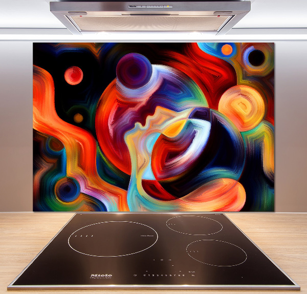 Platte für Küchenrückwand Abstraktion