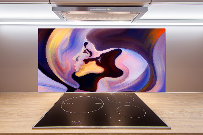 Küchen wandpaneel Abstraktion