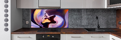 Küchen wandpaneel Abstraktion