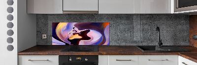 Küchen wandpaneel Abstraktion