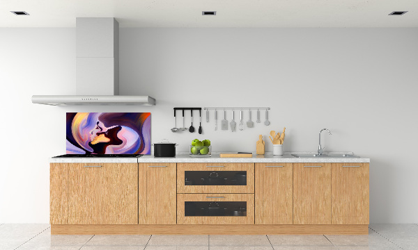 Küchen wandpaneel Abstraktion