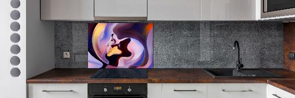 Küchen wandpaneel Abstraktion