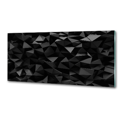 Glasrückwand für die küche 3D-Abstraktion