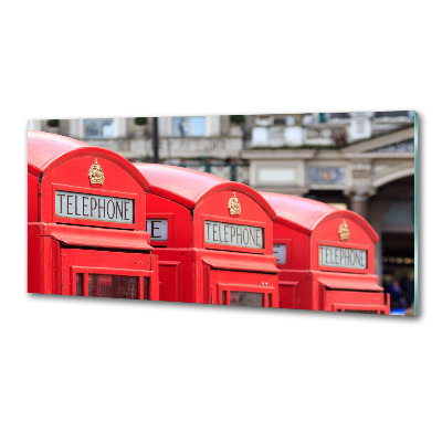 Küchen wandpaneel Öffentliche Telefonzelle