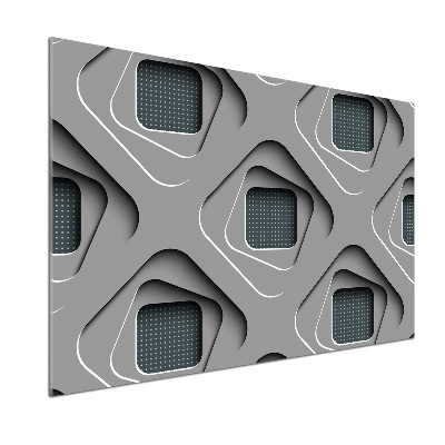 Platte für Küchenrückwand 3D-Abstraktion