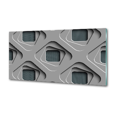 Platte für Küchenrückwand 3D-Abstraktion