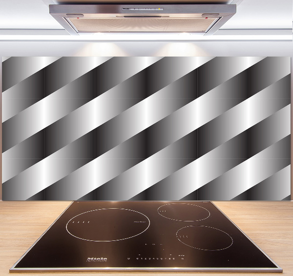 Küchen wandpaneel Abstrakte Streifen