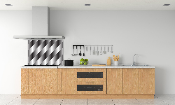 Küchen wandpaneel Abstrakte Streifen