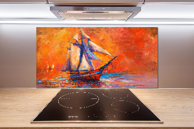 Küchen wandpaneel Raumschiff