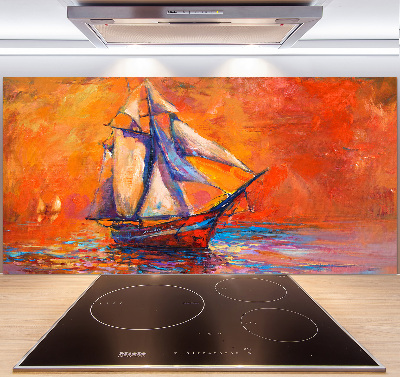 Küchen wandpaneel Raumschiff