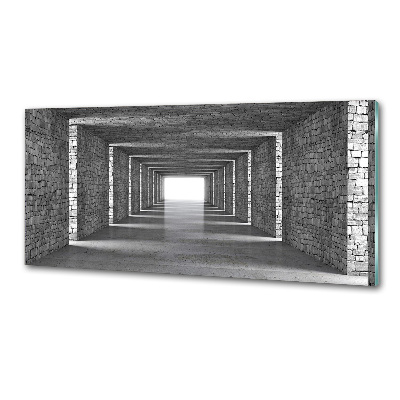 Platte für Küchenrückwand Ziegeltunnel