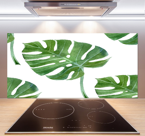 Küchen wandpaneel Monstera