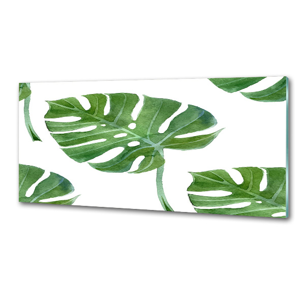 Küchen wandpaneel Monstera