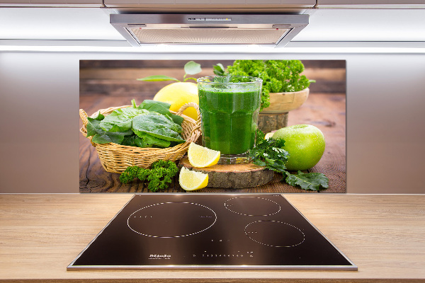 Küchen wandpaneel Grüner Cocktail