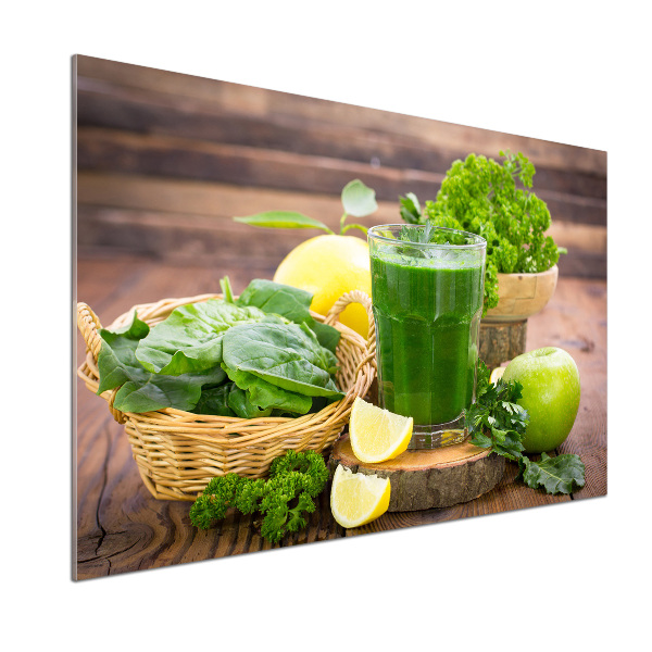 Küchen wandpaneel Grüner Cocktail