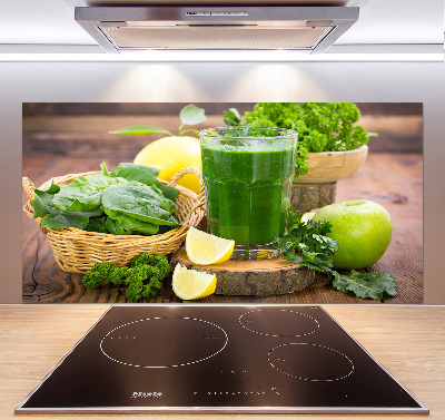 Küchen wandpaneel Grüner Cocktail