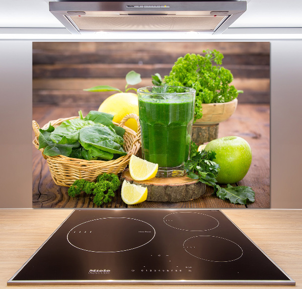 Küchen wandpaneel Grüner Cocktail