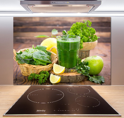 Küchen wandpaneel Grüner Cocktail