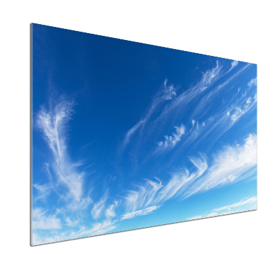 Platte für Küchenrückwand Blauer Himmel