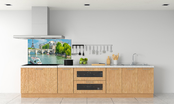 Platte für Küchenrückwand Seine Paris