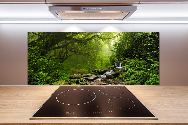 Glasrückwand für die küche Dschungel in Nepal