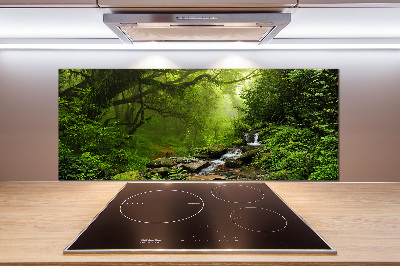 Glasrückwand für die küche Dschungel in Nepal