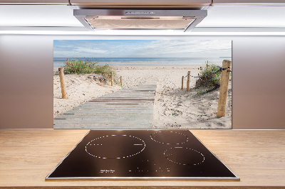 Küchen wandpaneel Strand