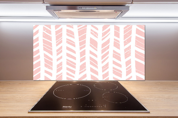 Platte für Küchenrückwand Fischgrätmuster