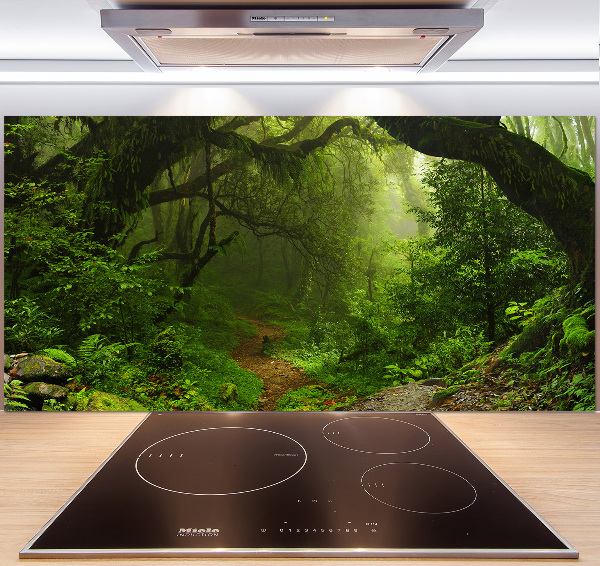 Platte für Küchenrückwand Dschungel in Nepal