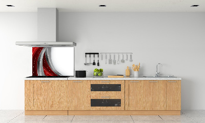 Platte für Küchenrückwand Wellen im Hintergrund