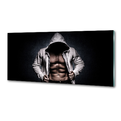 Glasrückwand für die küche Muskelaufbau