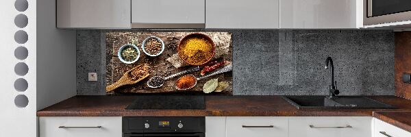 Platte für Küchenrückwand Gewürzmischung