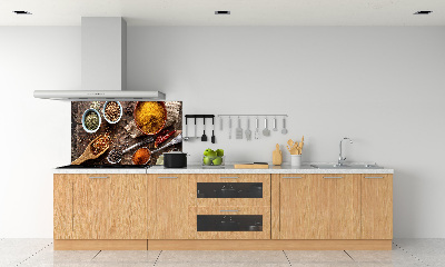 Platte für Küchenrückwand Gewürzmischung