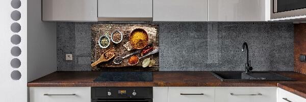 Platte für Küchenrückwand Gewürzmischung