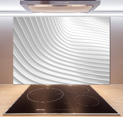 Glasrückwand für die küche Abstrakte Linien