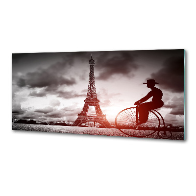 Glasrückwand für die küche Eiffelturm Paris