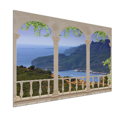 Platte für Küchenrückwand Blick auf die Bucht