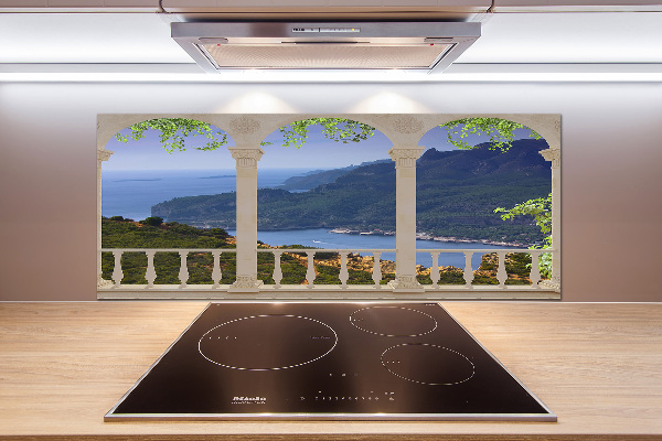 Platte für Küchenrückwand Blick auf die Bucht