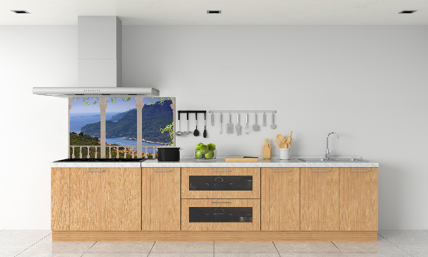 Platte für Küchenrückwand Blick auf die Bucht