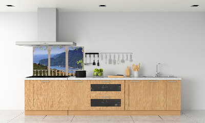 Platte für Küchenrückwand Blick auf die Bucht