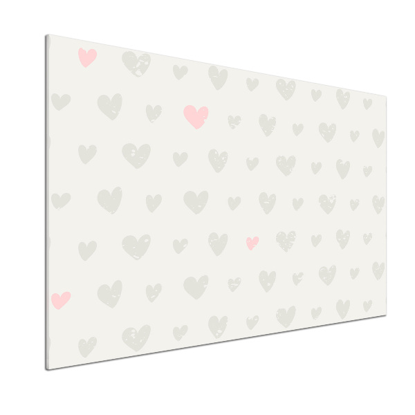 Küchen wandpaneel Herz-Hintergrund