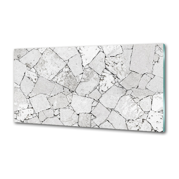 Küchen wandpaneel Steinmauer