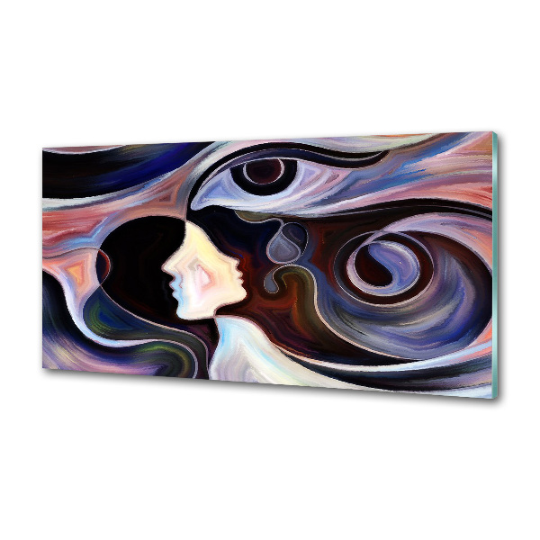 Küchen wandpaneel Abstraktion