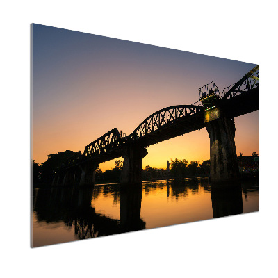 Platte für Küchenrückwand Brücke in Thailand