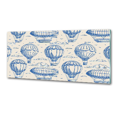 Platte für Küchenrückwand Ballons und Luftschiffe